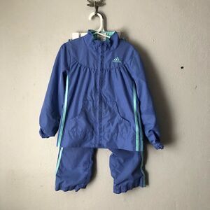 ADIDAS two piece track suit size 5 windbreaker
